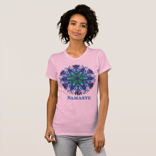 Weaver Namaste Kaleidoskop-T - Shirt (Vorne ganz)