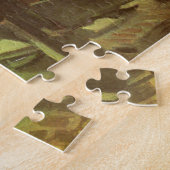 Weaver vor Links Spinnrad Vincent van Gogh Puzzle (Seite)