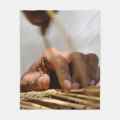 Weaver's Hand Fleecedecke (Vorderseite)