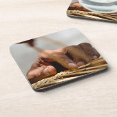 Weaver's Hand Getränkeuntersetzer (Linke Seite)