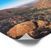 Weavers Needle - Landschaft Arizona | Poster (Ecke)