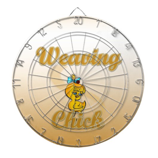 Weaving Chick Dartscheibe (vorne)