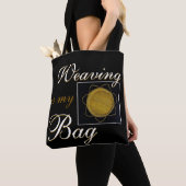 Weaving ist mein Beutel Tasche (Von Nahem)