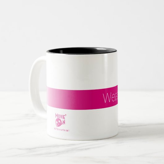 Weaz-Becher Zweifarbige Tasse (Vorderseite Links)