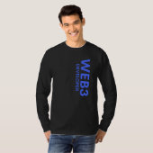 Web3 Developer Dezentralisierte Kryptowährung Web3 T-Shirt (Vorne ganz)