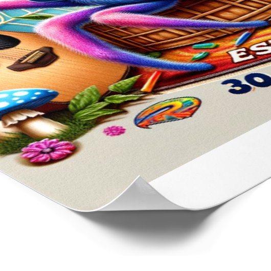 Web 30 Jahre 3 Poster (Ecke)