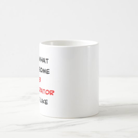 Web-Administrator, phantastische Kaffee-Tasse Kaffeetasse (Mittel)
