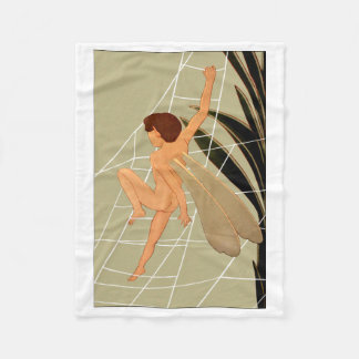 "Web Climber" Fleece-Baby-Decke Fleecedecke