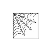 Web-Design für den klassischen Corner Spider Cob Gummistempel (Prägung)