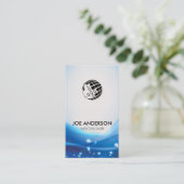 Web Designer IT Computer Visitenkarte (Stehend Vorderseite)