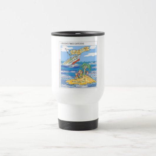 Web-Designer Terror Kreuzfahrt Schiff Funny Gesche Reisebecher (Mittel)