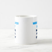 Web Developer by Day Baseball Fanatic by Night Kaffeetasse (Mittel)