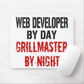 Web Developer Grillmaster Mousepad (Mit Mouse)
