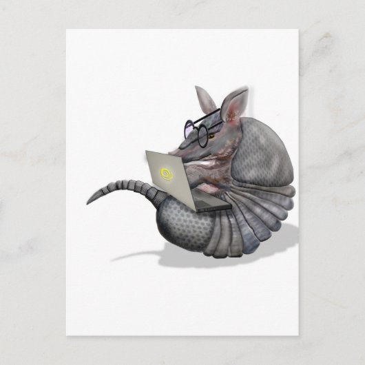 web dillo postkarte (Vorderseite)