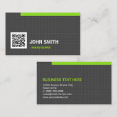Web-Entwickler - Einfachheit des QR-Codes Visitenkarte (Vorne/Hinten)