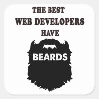 Web-Entwickler hat Bärte, Geschenk für ihn Männer
