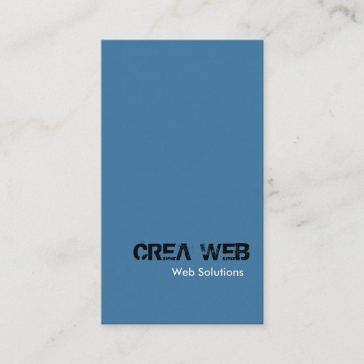 Web-Entwickler - Visitenkarten Visitenkarte (Vorderseite)