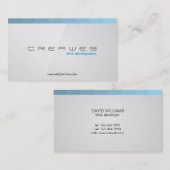 Web-Entwickler - Visitenkarten Visitenkarte (Vorne/Hinten)