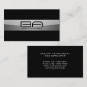 Web-Entwickler - Visitenkarten Visitenkarte (Vorne/Hinten)