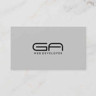 Web-Entwickler - Visitenkarten Visitenkarte