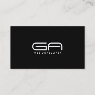 Web-Entwickler - Visitenkarten Visitenkarte