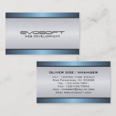 Web-Entwickler - Visitenkarten Visitenkarte (Vorne/Hinten)