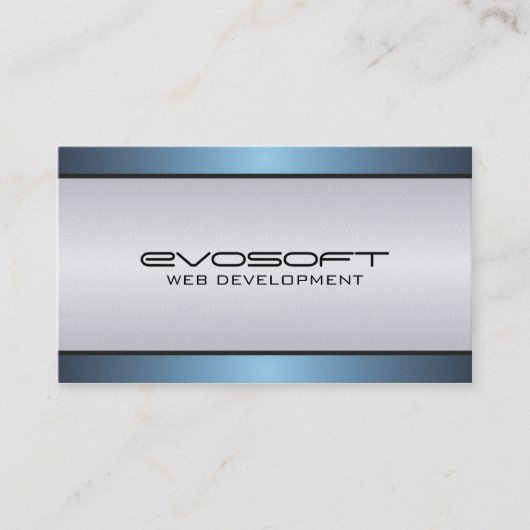 Web-Entwickler - Visitenkarten Visitenkarte (Vorderseite)