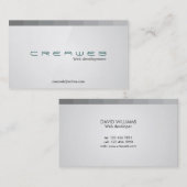 Web-Entwickler - Visitenkarten Visitenkarte (Vorne/Hinten)