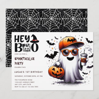 Web | Ghost Bats | Halloween-Einladungen Einladung