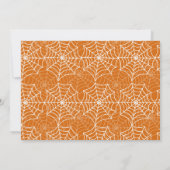 Web | Ghost Bats | Halloween-Einladungen Einladung (Rückseite)