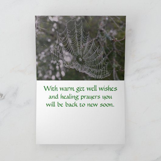 Web heilen karte (Innenseite)