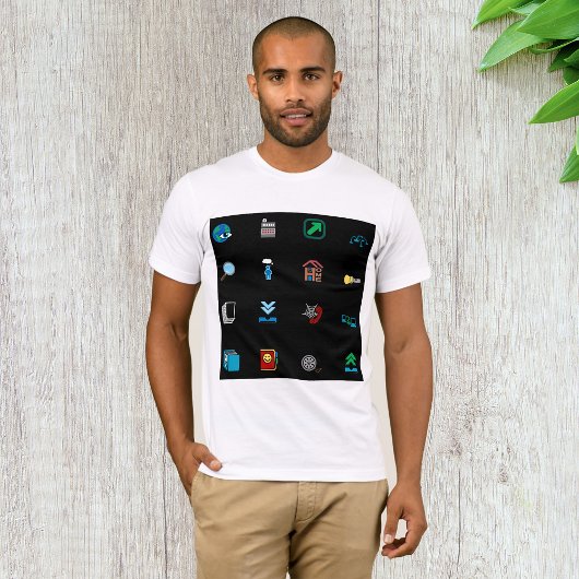 Web Icons Mens T - Shirt