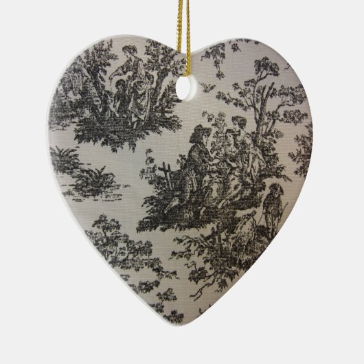 Web in Black & White Keramikornament (Rechts)