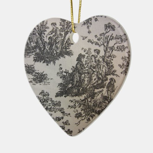 Web in Black & White Keramikornament (Links)