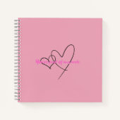 Web In - Kunst Versteckte Kraft Notizblock (Vorderseite)