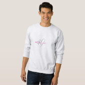 Web In - Kunst Versteckte Kraft Sweatshirt (Vorne ganz)