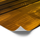 Web-Informationstechnologie Kunst der Zukunft Poster (Ecke)