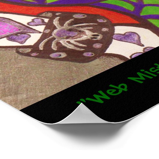 "Web Mistress" Poster (Ecke)