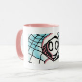 Web of Spidergirl Tasse (Vorderseite Links)
