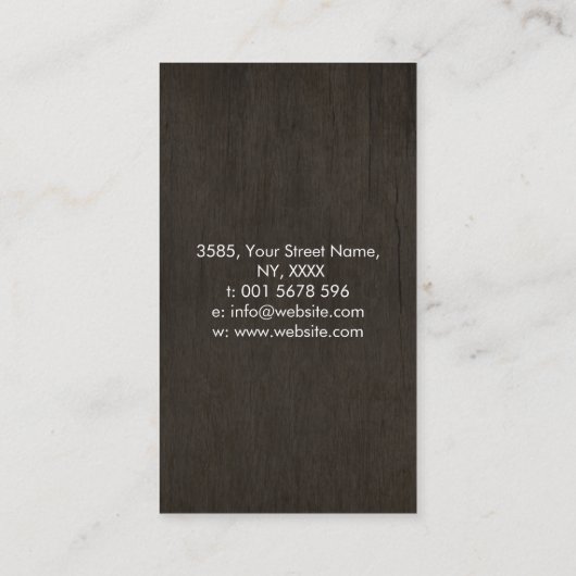 Web of Wyrd - Die Schicksalsmatrix Visitenkarte (Rückseite)