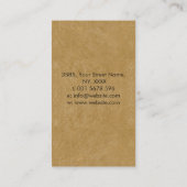 Web of Wyrd - Die Schicksalsmatrix Visitenkarte (Rückseite)