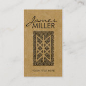 Web of Wyrd - Die Schicksalsmatrix Visitenkarte (Vorderseite)