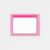 Web Post-it Klebezettel (Vorderseite)