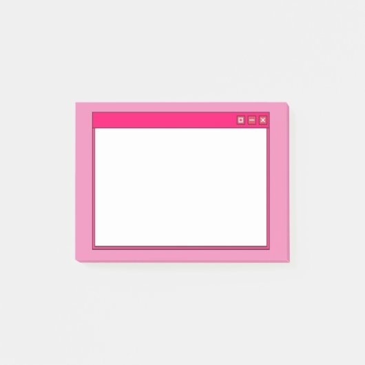 Web Post-it Klebezettel (Vorderseite)
