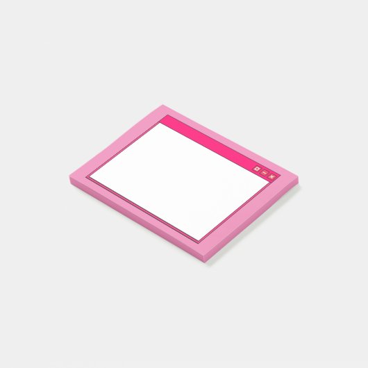 Web Post-it Klebezettel (angewinkelt)