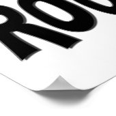 Web Programmers Rock! Poster Print (Ecke)
