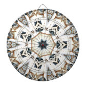 Web-Schnee Dartscheibe (vorne)