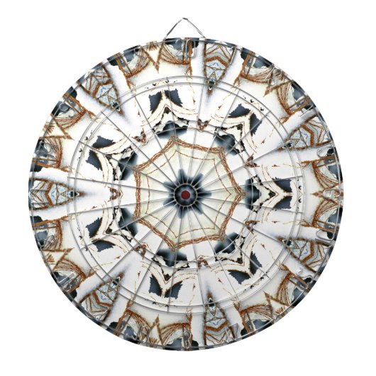 Web-Schnee Dartscheibe (vorne)