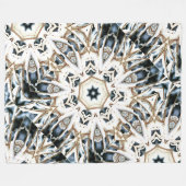 Web-Schnee Fleecedecke (Vorderseite (Horizontal))