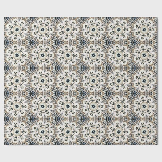 Web-Schnee Geschenkpapier (Flach)